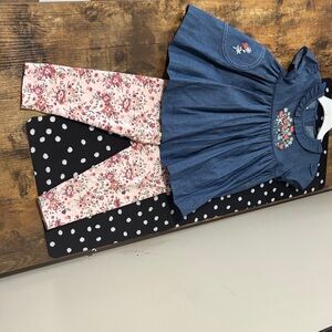 Bonnie Jean Blue and Pink Kids Matching Set